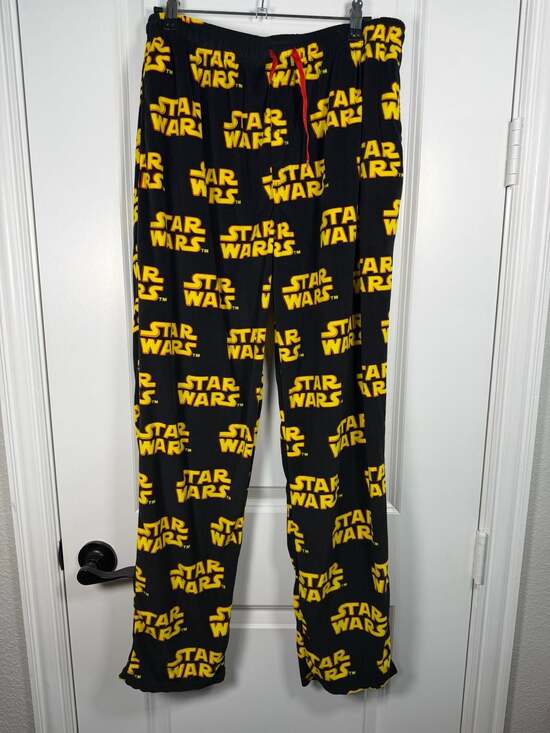 Star Wars Other - Star Wars Logo Print Men's Fleece Pajama Lounge Pants